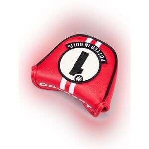 NWT Odyssey Limited Edition Red Odyssey Month #1 Putter Mallet Putter Head Cover